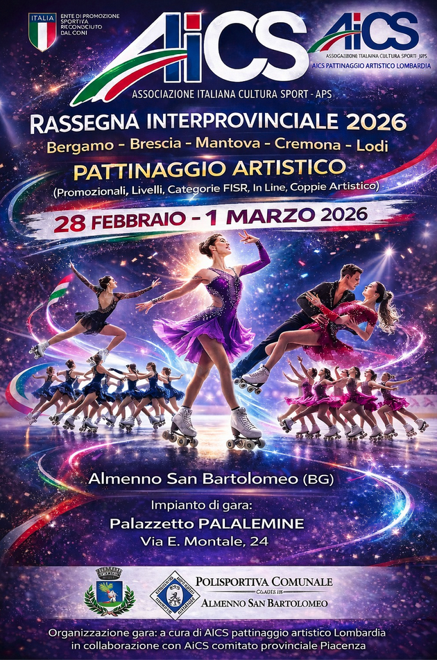 AICS – Rassegna interprovinciale 2026 Bergamo, Brescia, Mantova, Cremona e Lodi
